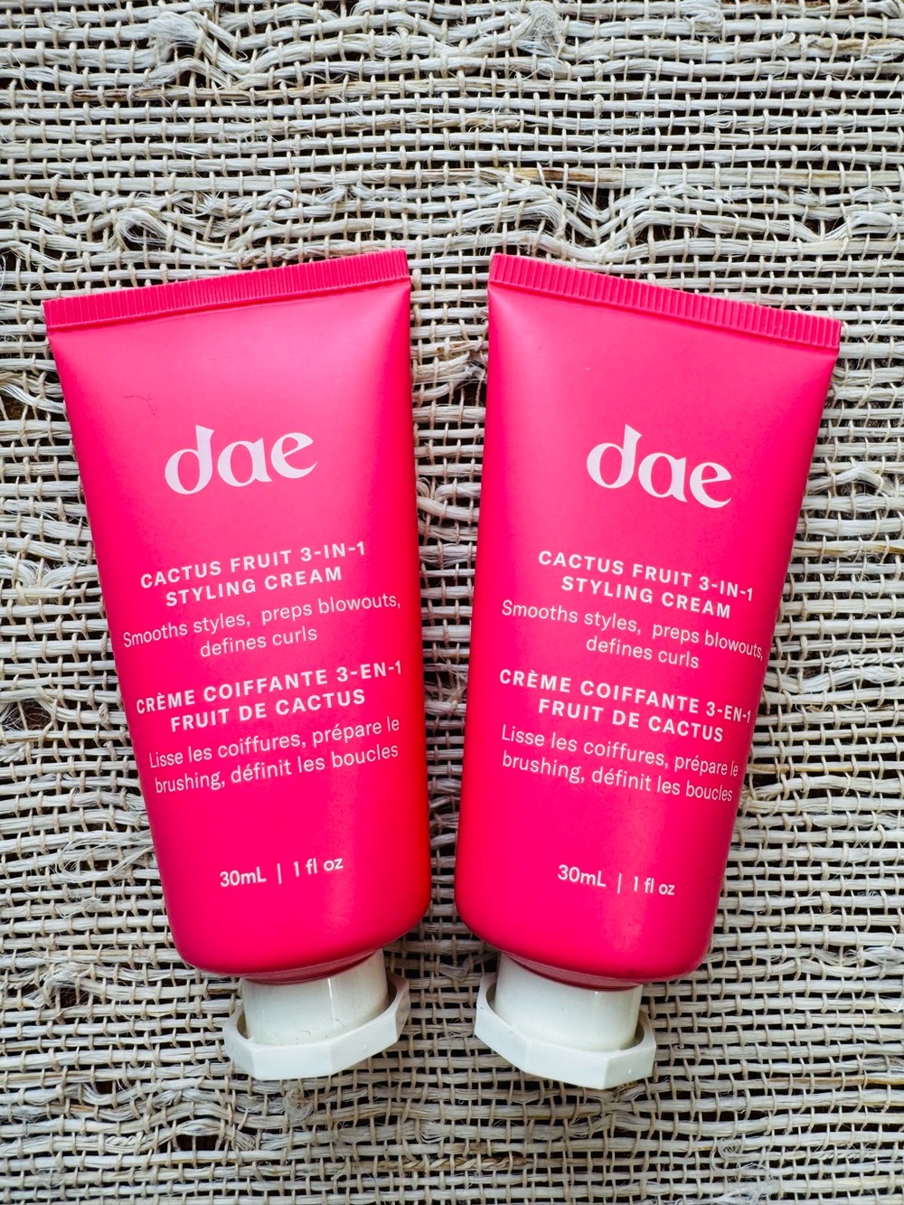Dae Cactus Fruit 3-in-1 Styling Cream - 2 x 30 ml Travel Size